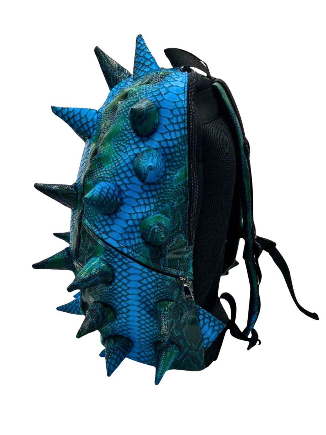 Side View of Blue Mamba Blue Backpack