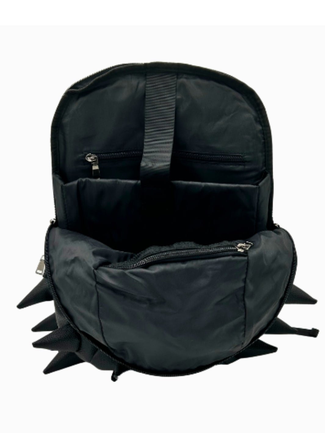 Laptop Compartment of Got Your Black - Black Backpack | Madpax