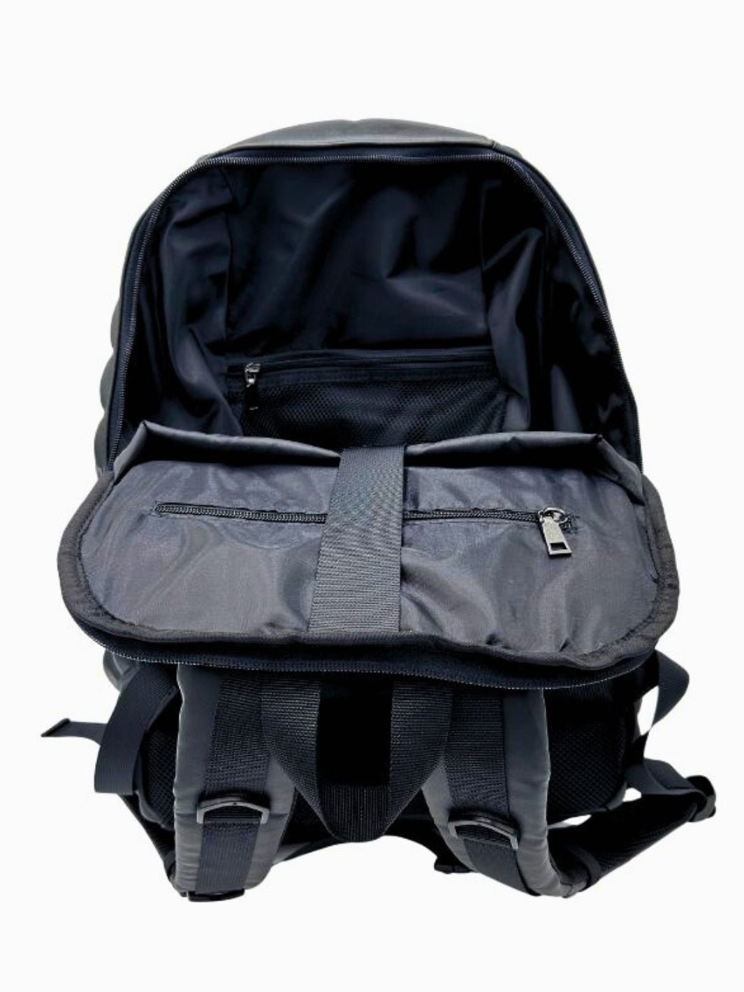 Zippered Pockets of Got Your Black - Black Backpack | Madpax