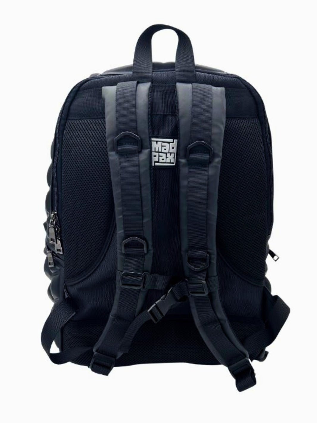 Back View of Got Your Black - Black Backpack | Madpax