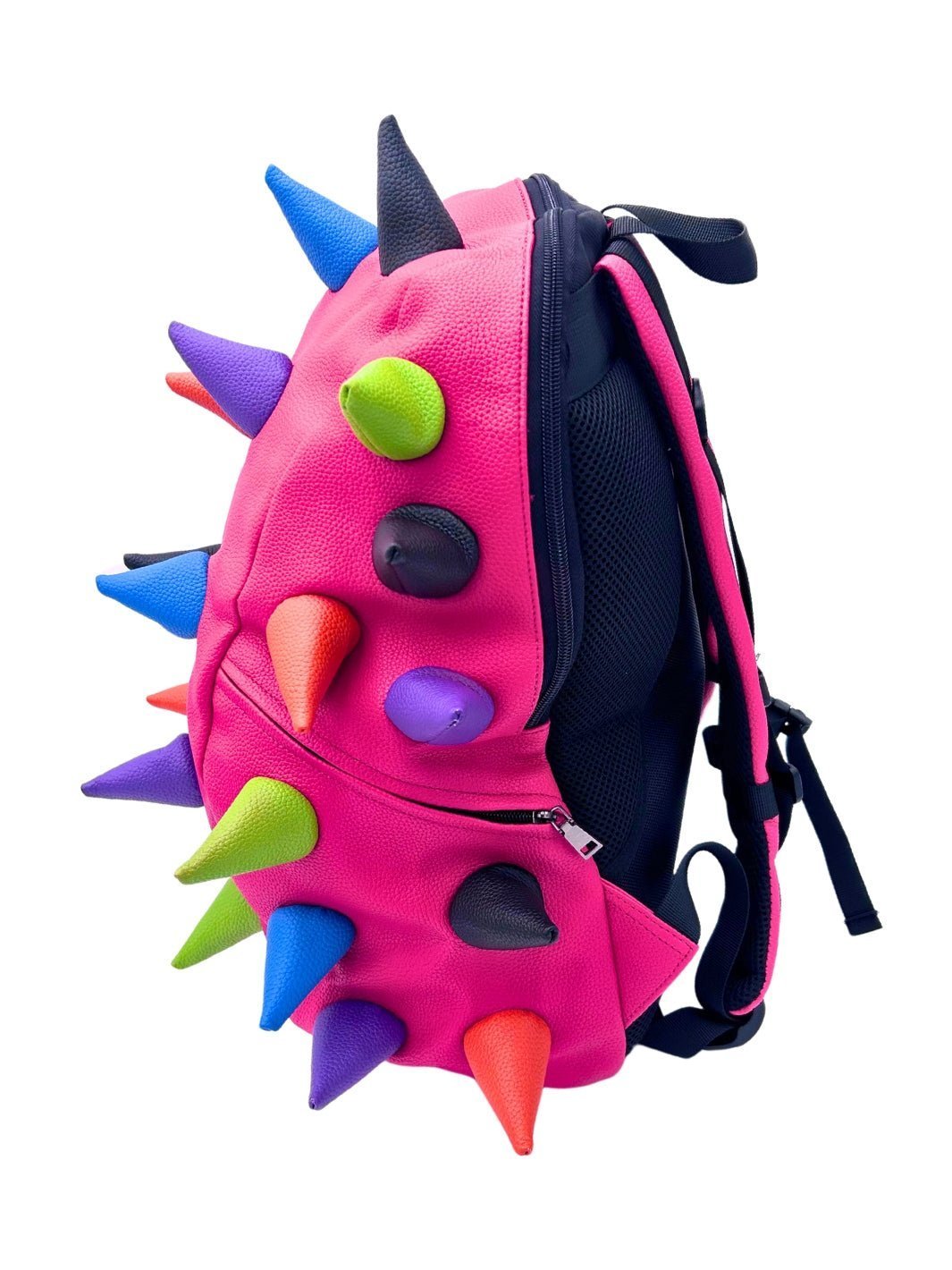 Side View of Streamers Hot Pink Backpack - Madpax